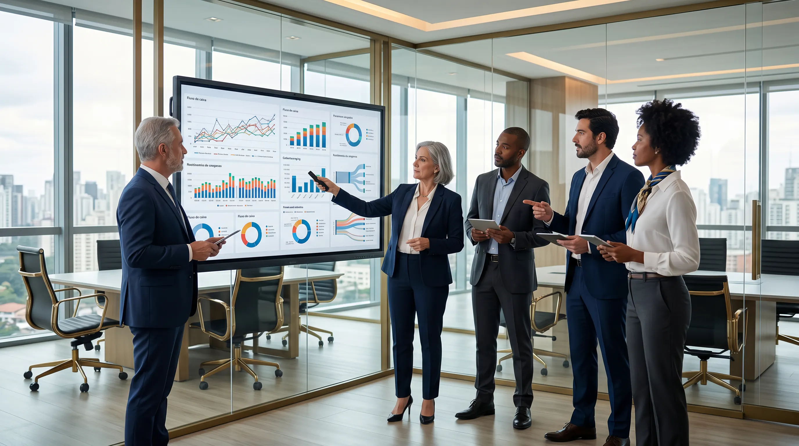 Indicadores financeiros em OPME
