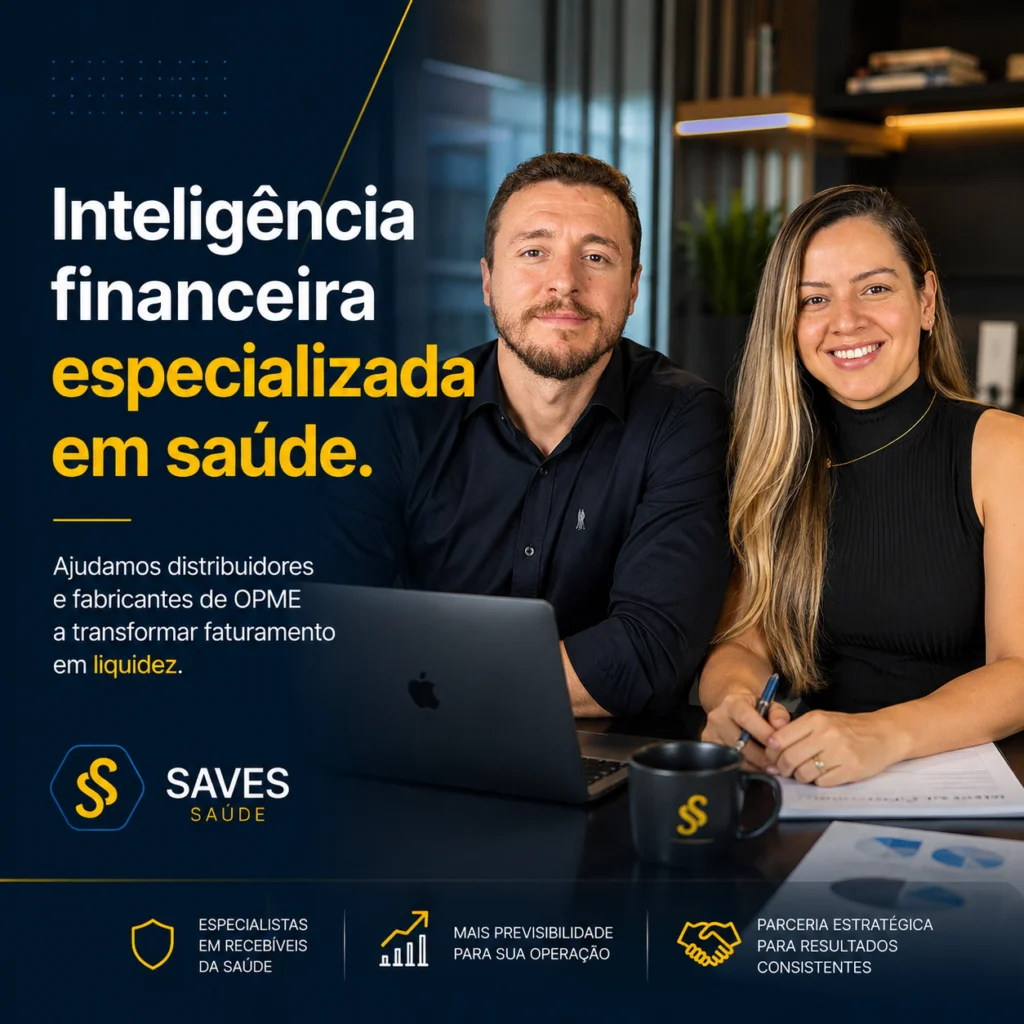 Inteligência financeira especializada em saúde: como a Saves Saúde ajuda empresas de OPME a ganhar previsibilidade financeira