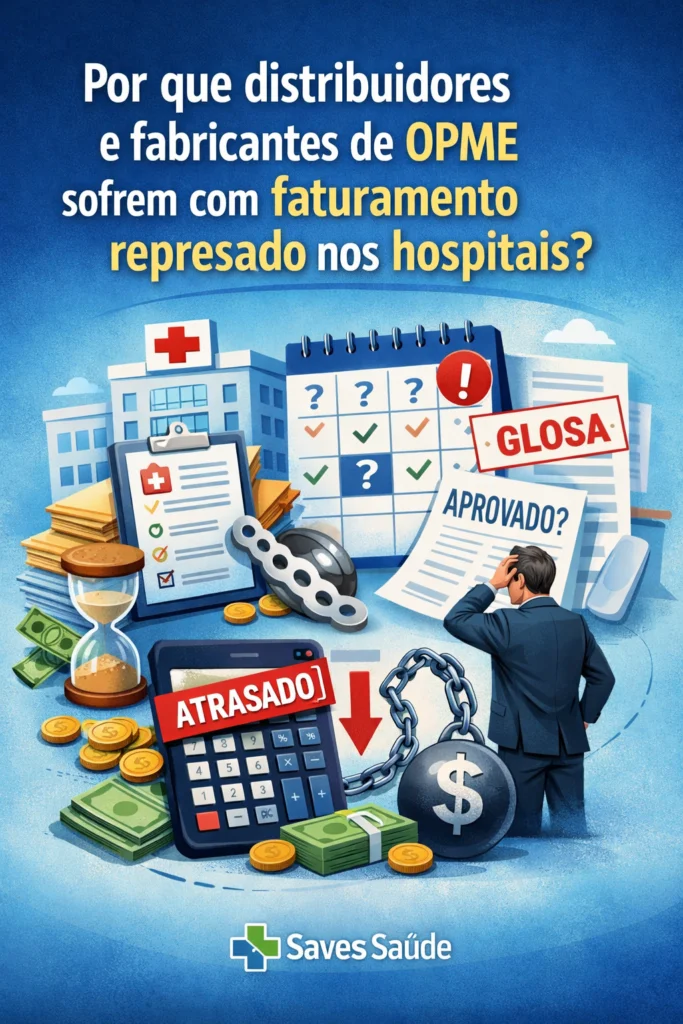 Por que distribuidores e fabricantes de OPME sofrem com faturamento represado nos hospitais?